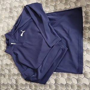 Puma quarter zip golf pullover. Mens large